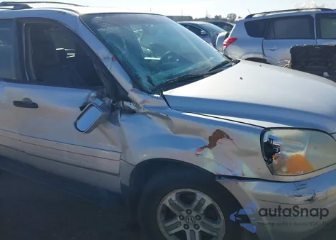 2005 Honda Pilot Ex-L z USA, uszkodzony, nr VIN 5FNYF18595B018805